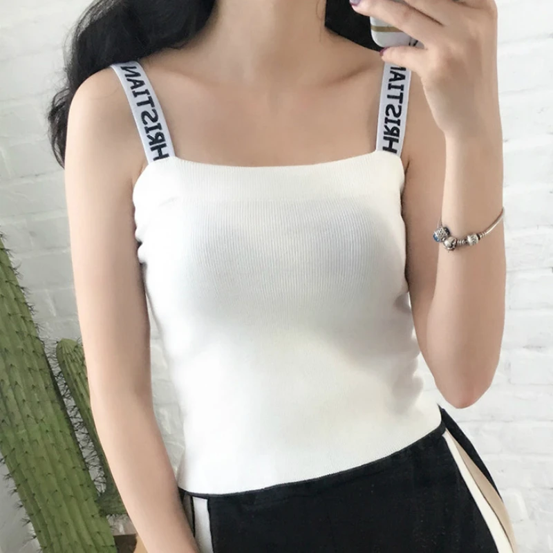 

Лето 2019 Новинка эластичная маленькая кофта с надписью Женская тонкая сексуальная модная повседневная домашняя одежда для отдыха