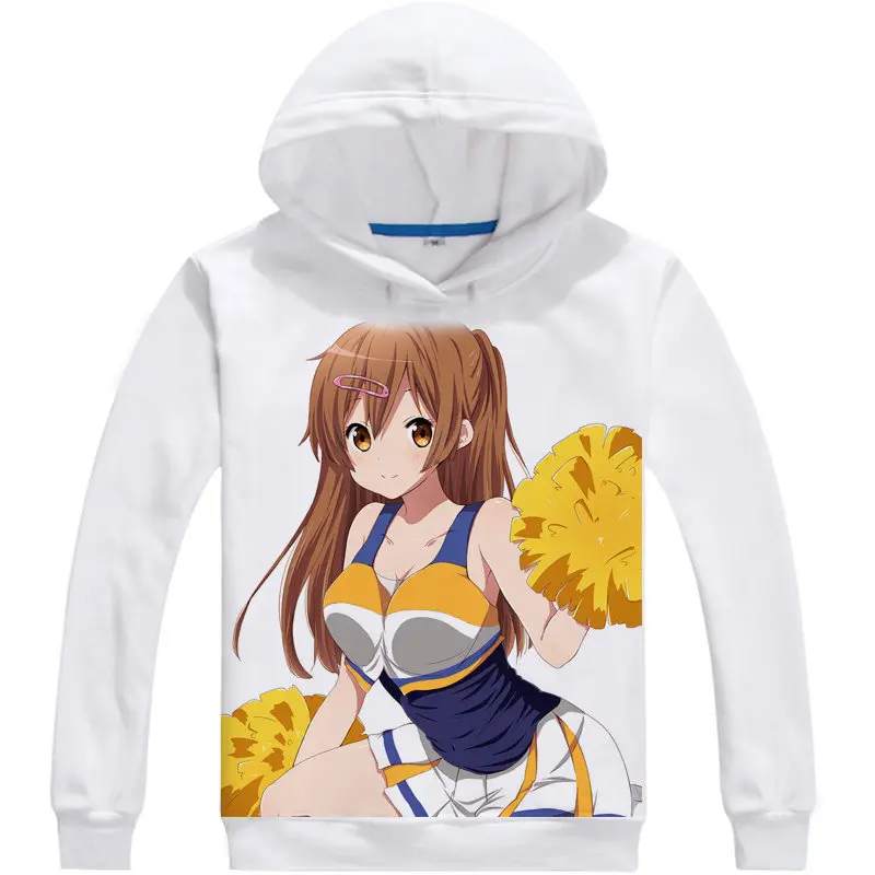 Толстовка с капюшоном Love Chunibyo & Other Delusions аниме таканаши Рикка косплей белые