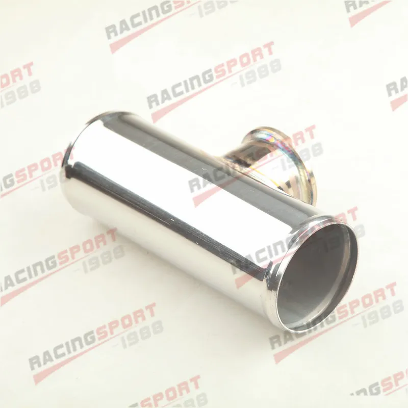 Stainless Steel Turbo Charge 2.5&quot OD T Pipe For 50mm BOV Blow Off Valve Adapter |