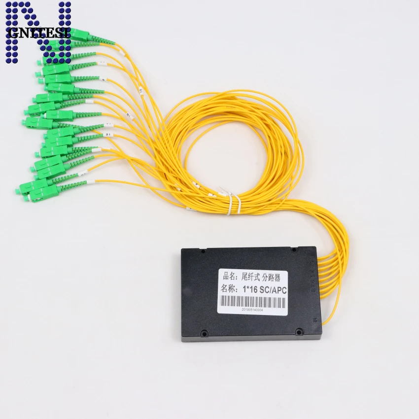 High quality New 1X16 SC APC Single Mode PLC Splitter Test Report | Мобильные телефоны и аксессуары