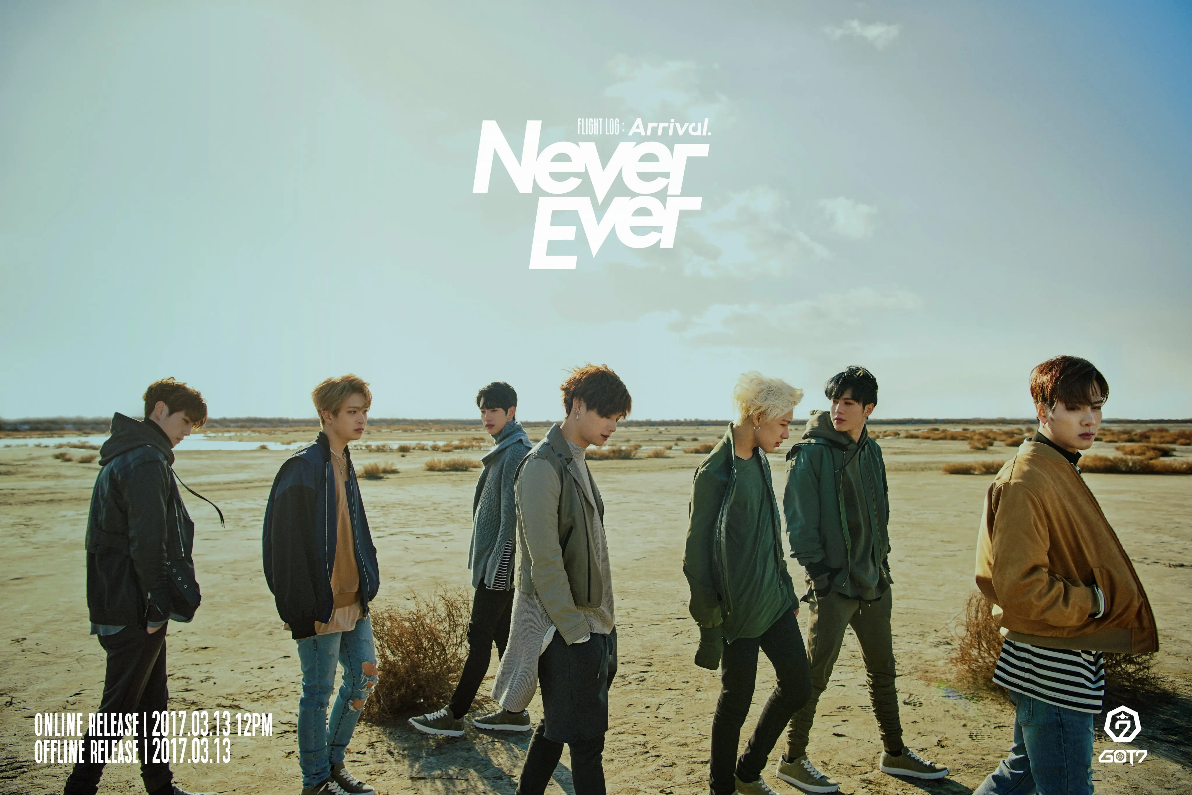 Kpop получил 7 постеров четкое изображение бумажный постер с белым покрытием Got7