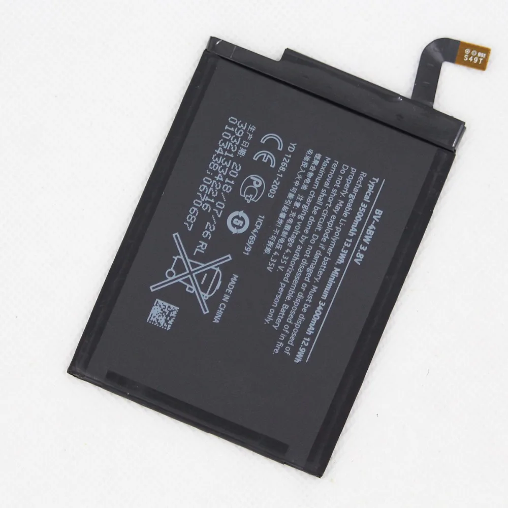 20 шт./лот BV 4BW 3500 мАч аккумулятор для телефона Nokia Lumia 1520 MARS Phablet RM 937 Bea Lumia1520 BV4BW
