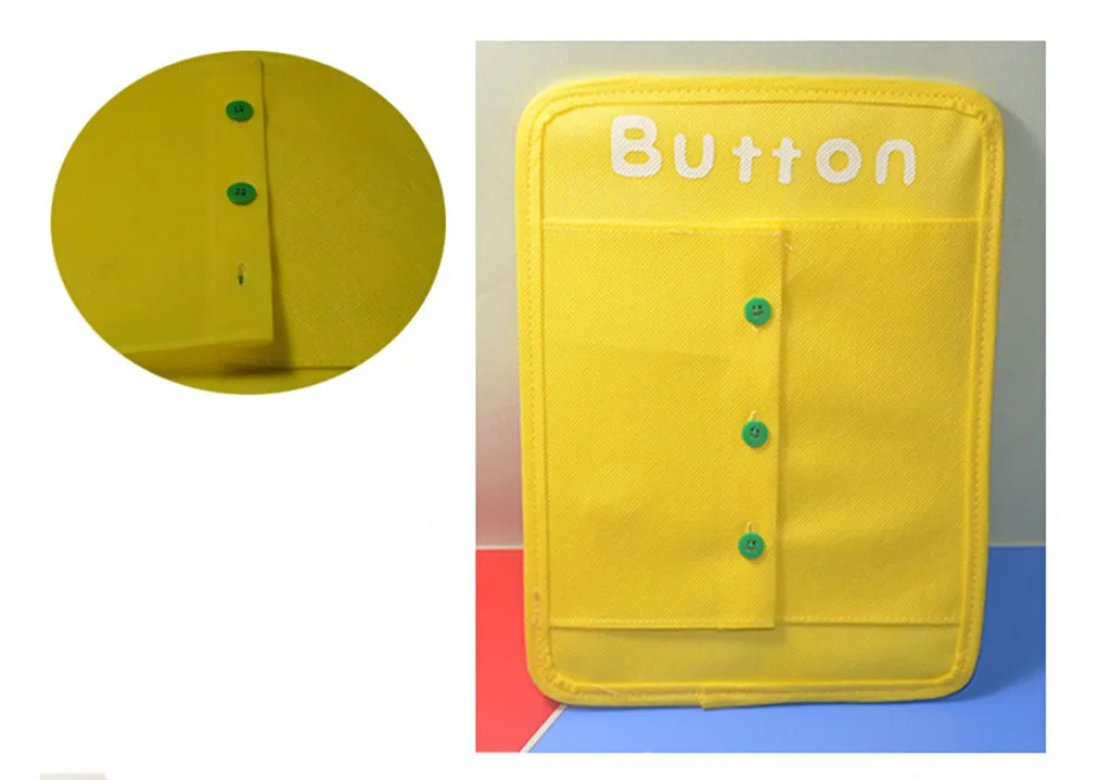 Набор детских игрушек на молнии с кнопками и пряжкой кружевной пластиной для