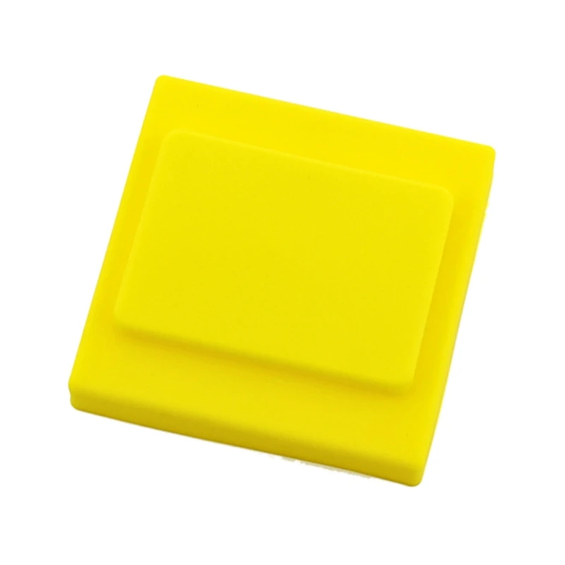 Yellow Пылезащитный анти-электрошок силиконовый гильза переключателя Розетка Защитная крышка переключателя бытовой выключатель крышка - Color: Yellow