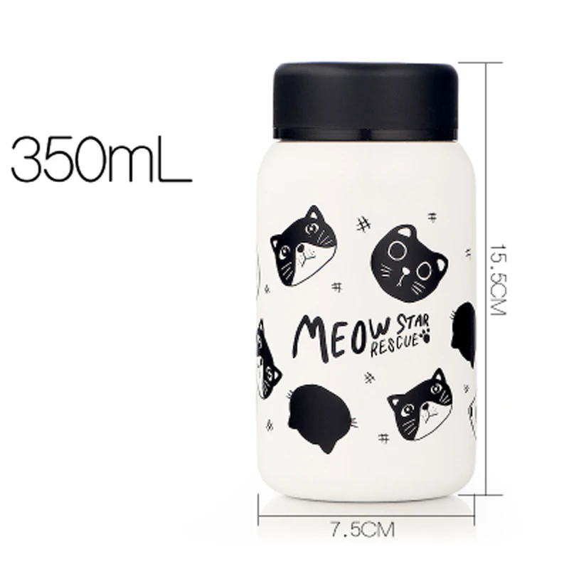 TECHOME 2019 новинка креативная мультяшная Термокружка бутылка из нержавеющей стали