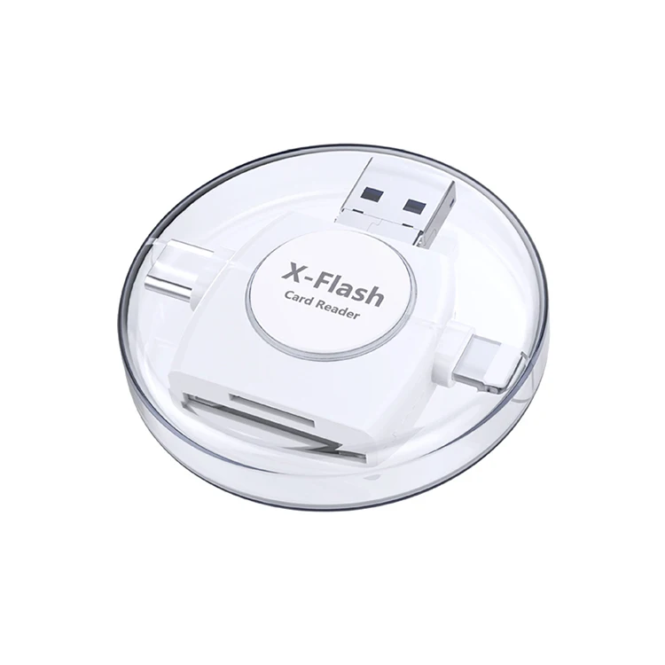 4в1 OTG Тип C кардридер Micro USB A телефон SD TF кардридер адаптер для Lightning XS MAX 8 PLUS 7 7 PLUS для Android SAMSUNG