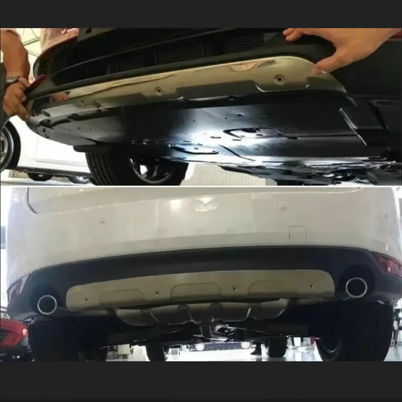 Авто Передняя и задняя накладка бампер Защита для MAZDA CX-5 cx 5-, нержавеющая сталь, 2 шт./лот, автомобильные аксессуары
