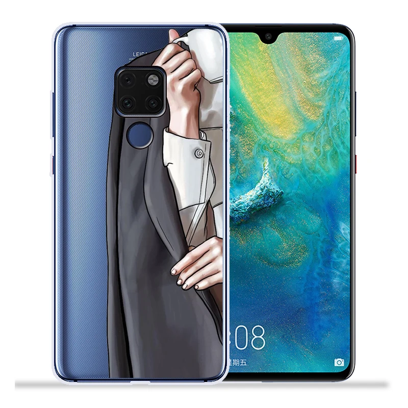 Модный чехол для телефона на высоком каблуке для девушек и женщин huawei mate 20 Lite Pro mate 9 10 Lite Pro Nova 2 Plus Nova3 Nova3i задняя крышка Etui