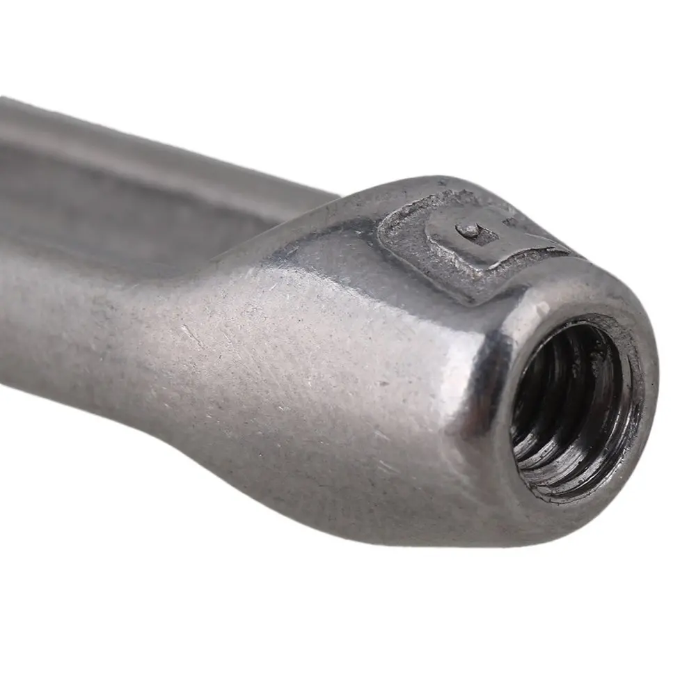 Серебряный крючок из нержавеющей стали 304 в европейском стиле и M4 стяжки для