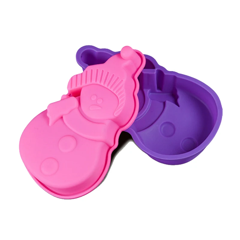 Милые рождественские принадлежности FILBAKE стандартная силиконовая форма для