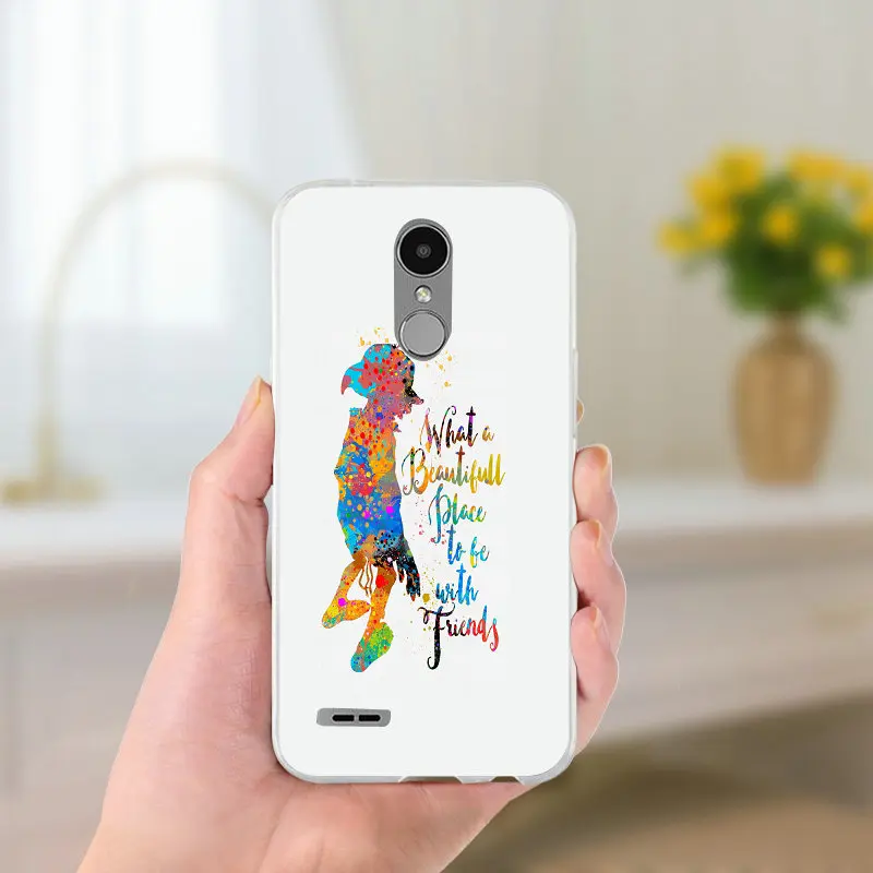 Силиконовый чехол для телефона Гарри Поттер акварель Книги по искусству Motorola Moto G