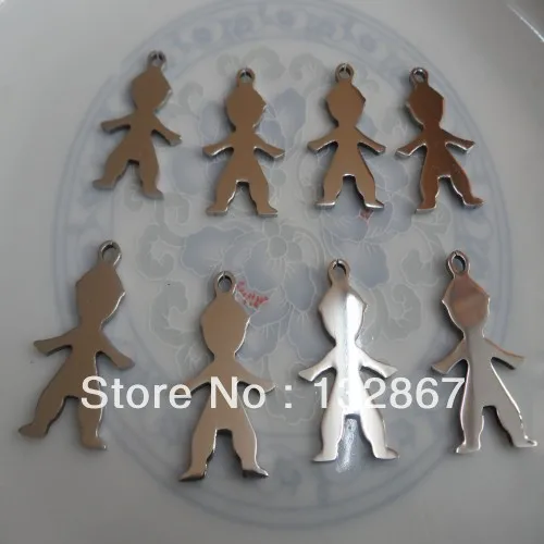 10 шт. подвески для мальчиков из нержавеющей стали | Украшения и аксессуары