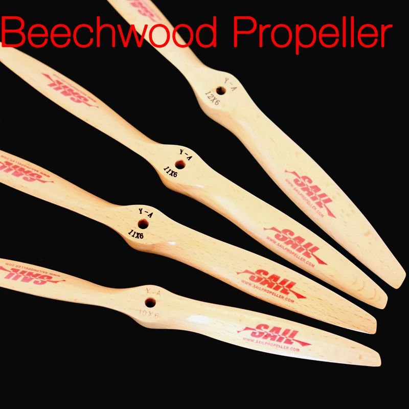 Пропеллер SAIL Beechwood для модели топливного самолета с неподвижным крылом|model plane