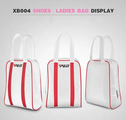 

PGM Golf Shoes Bag For Men Waterproof PU Leather High Capacity Durable Soild Golf Bag can be put into 44 size shoes BG134