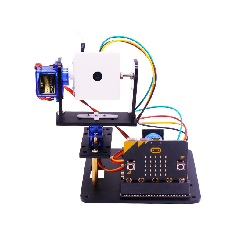 Микробитная Головка камеры Micro:bit robot WIFI тележка smart vision kit с приложением|Детали и