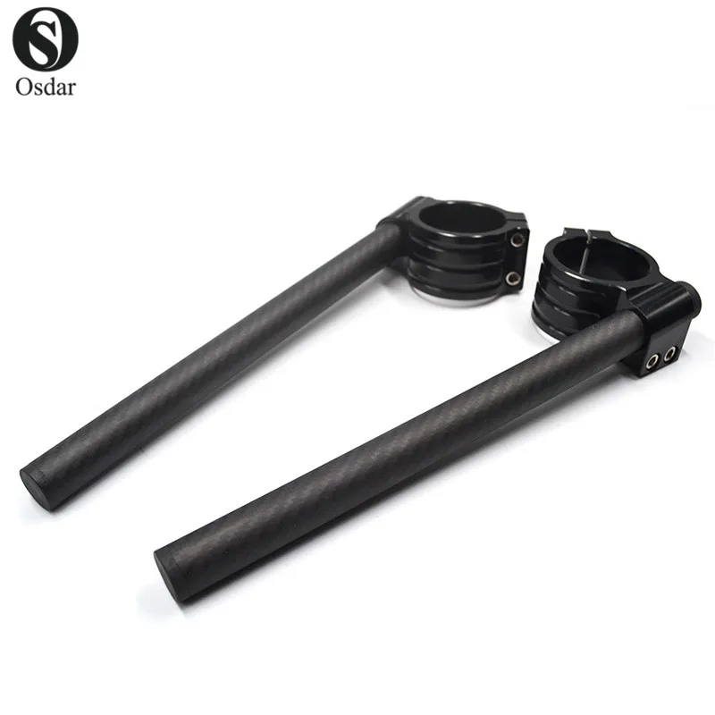 Универсальный Руль Гоночного углеродного волокна CNC 33/35/37/41/43/45/46/52/53/мм зажим на Ons