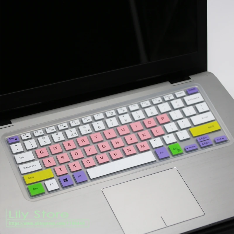 Чехол клавиатура для ноутбука DEll Inspiron 15 7000 7560 7460 7572 7472 7370 7570 5370 7568|Чехлы