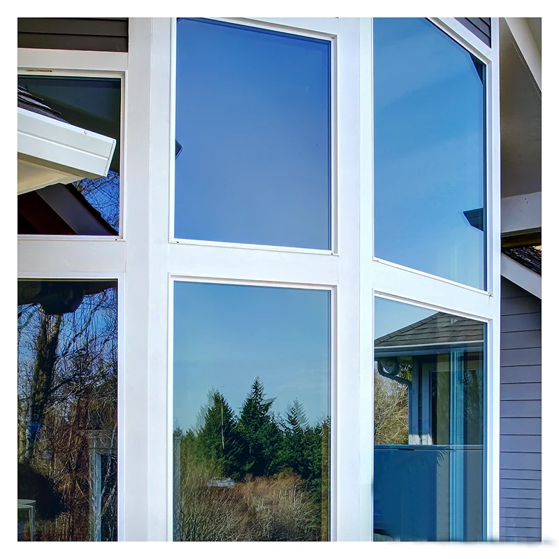 Односторонняя отражающая солнечная зеркальная изоляция пленка для окон оттенок