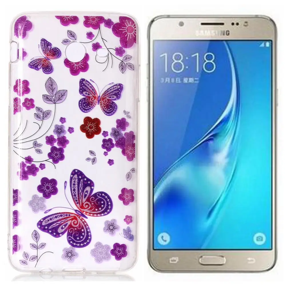 Ultra Thin TPU Silicone Soft Phone Cell Case Cover For Samsung Sumsang Samsug Galaxy J3 2017 J320 Flower Panda Sex Girl |