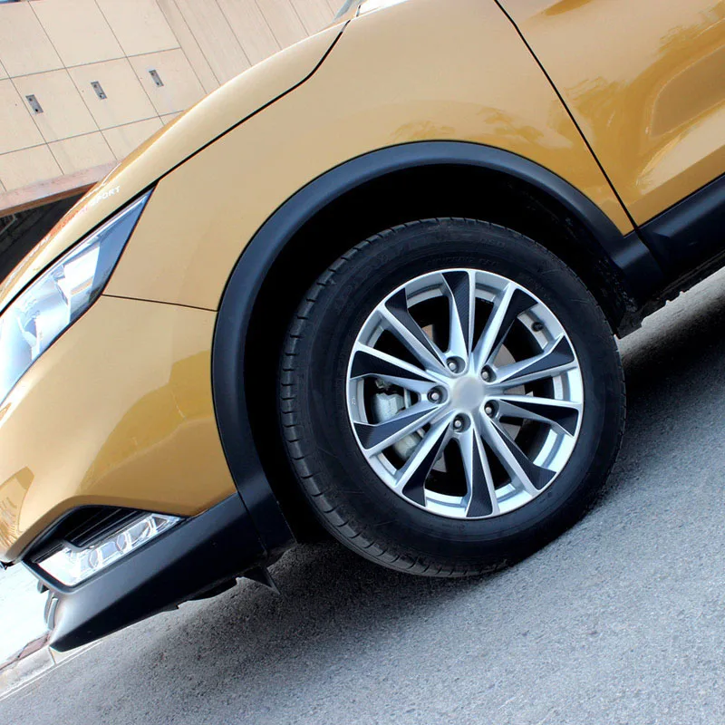 Новые наклейки втулки колеса из углеродного волокна украшения подходят для qashqai