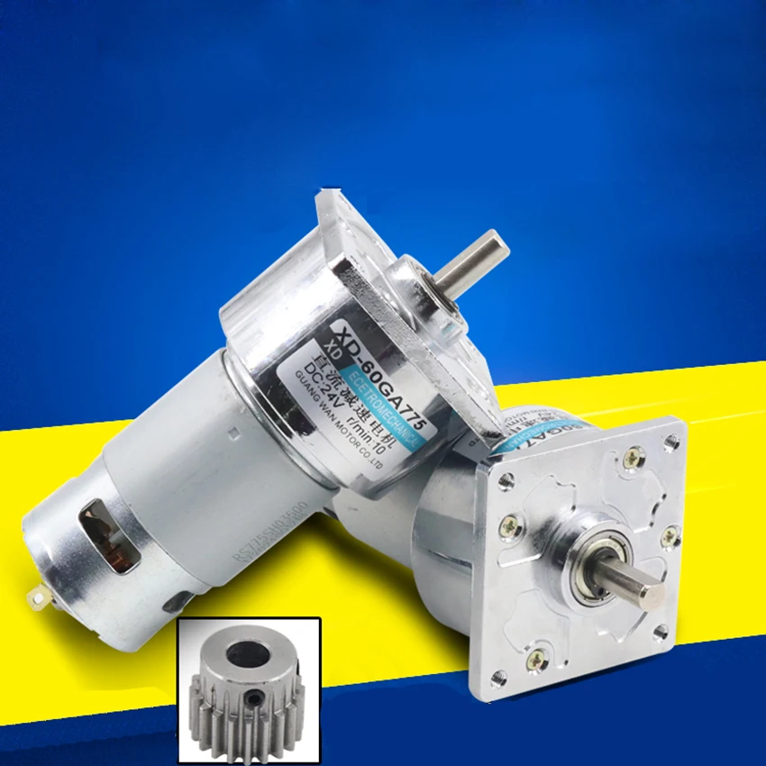 775 мотор редуктор 12V микро небольшой 35 Вт высокий крутящий момент Скорость 24