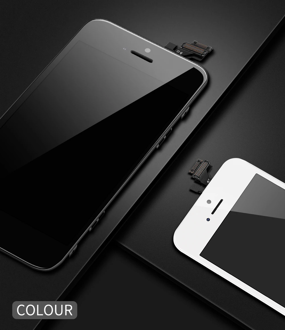 AAA LCD Display For iPhone 5 5S 5C Touch Screen Digitizer+Home Button +Front Camera+Ear Speaker Full | Мобильные телефоны и