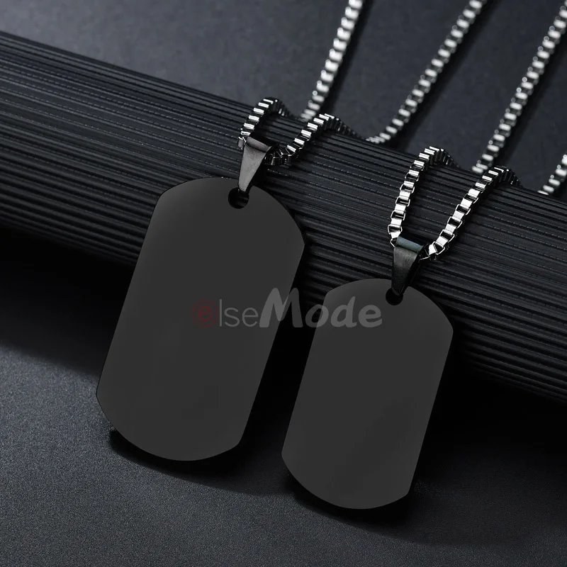 ELSEMODE индивидуальная гравировка имени влюбленного ожерелье ее король его