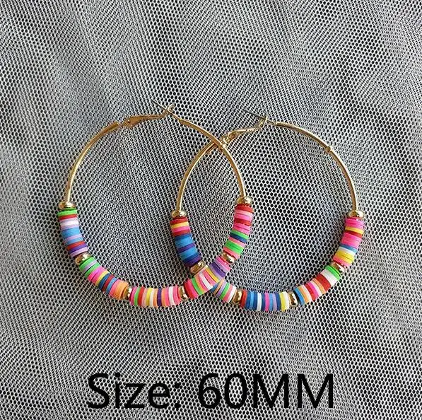 Style 1 Новые трендовые большие кольца, серьги, массивные, крученые, необычные серьги из сплава обруч, Brincos Bijoux, ювелирные изделия в стиле хип-хоп, подарок для женщин - Окраска металла: Style 1