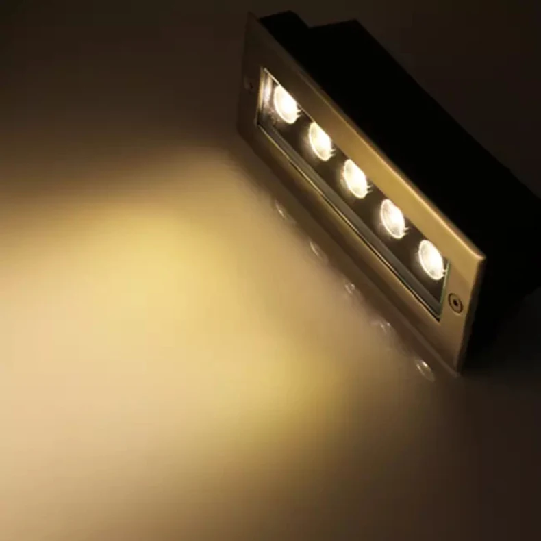 3 Вт 5 6 7 9 12 15 18 24 36 прямоугольные зарытые огни LED напольная Напольная Лампа