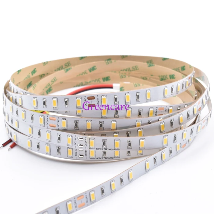 5 м 2400LM Супер Яркий Корея LM561 5630 светодиодный ленты теплый белый DC24V 21 Вт/м 300 светодиодный s/ 5 м/катушка 60-65LM на светодиодный FreeShippin