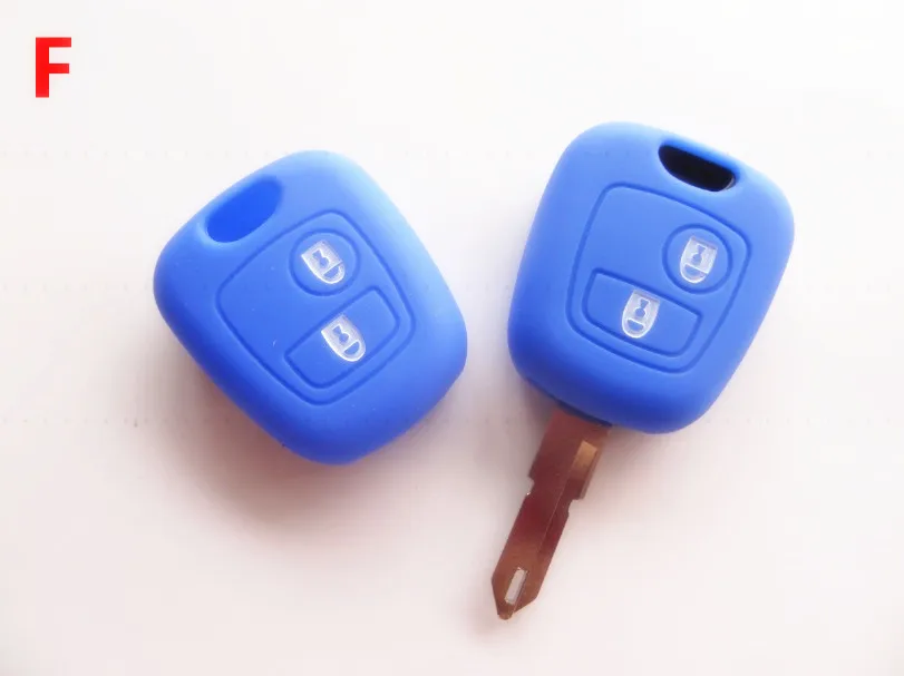 Силиконовый чехол для ключей AUTEWODE 2 BNT citroen C1 C2 C3 C4 XSARA PICASSO peugeot 106 107 206 207 307 toyota AYGO |