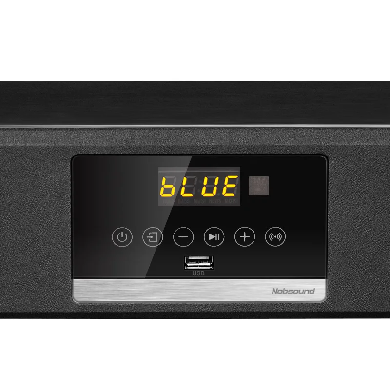 Nobsound sa-705 дерево 60 Вт Беспроводной Bluetooth Колонка Sound Bar DSP объемного звука 5.1 ТВ базы