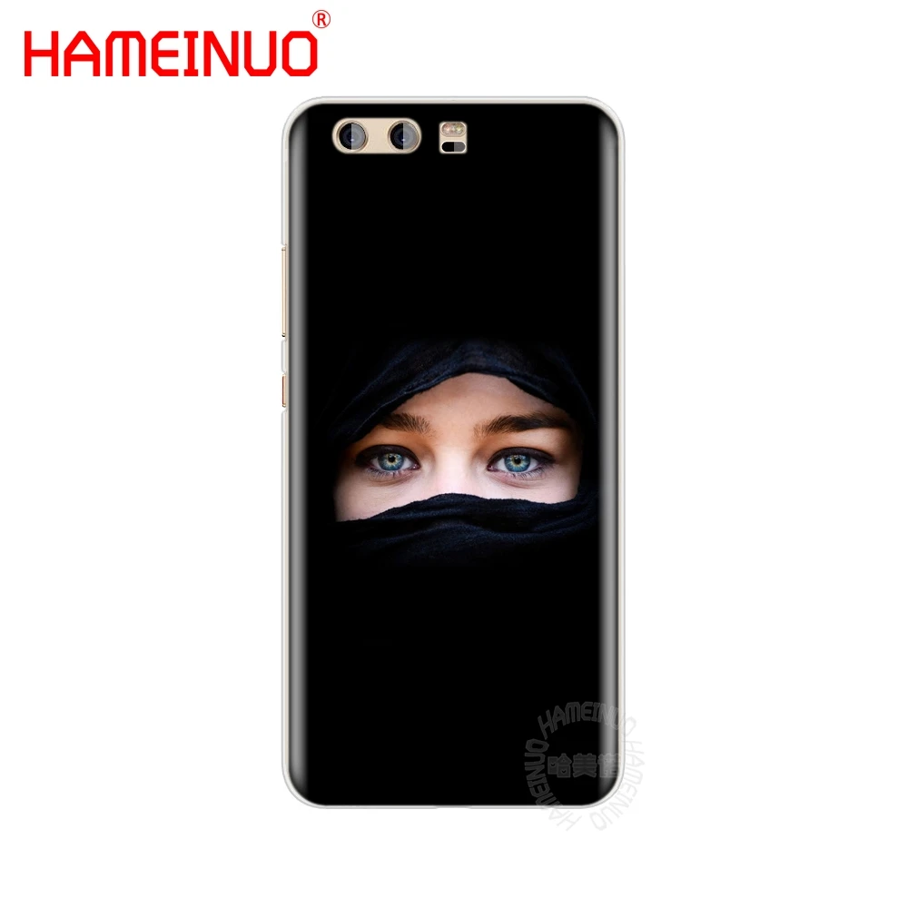Hijab красивый мусульманский женский чехол для телефона huawei Ascend P7 P8 P9 P10 P20 lite plus pro G9