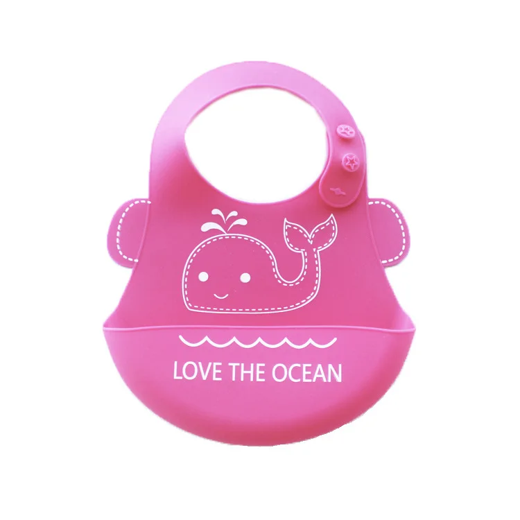 Waterproof Silicone Bib Easily Wipes Clean Comfortable Soft Baby Bibs Keep Stains Off Spend Less Time Cleaning after Meals | Детская