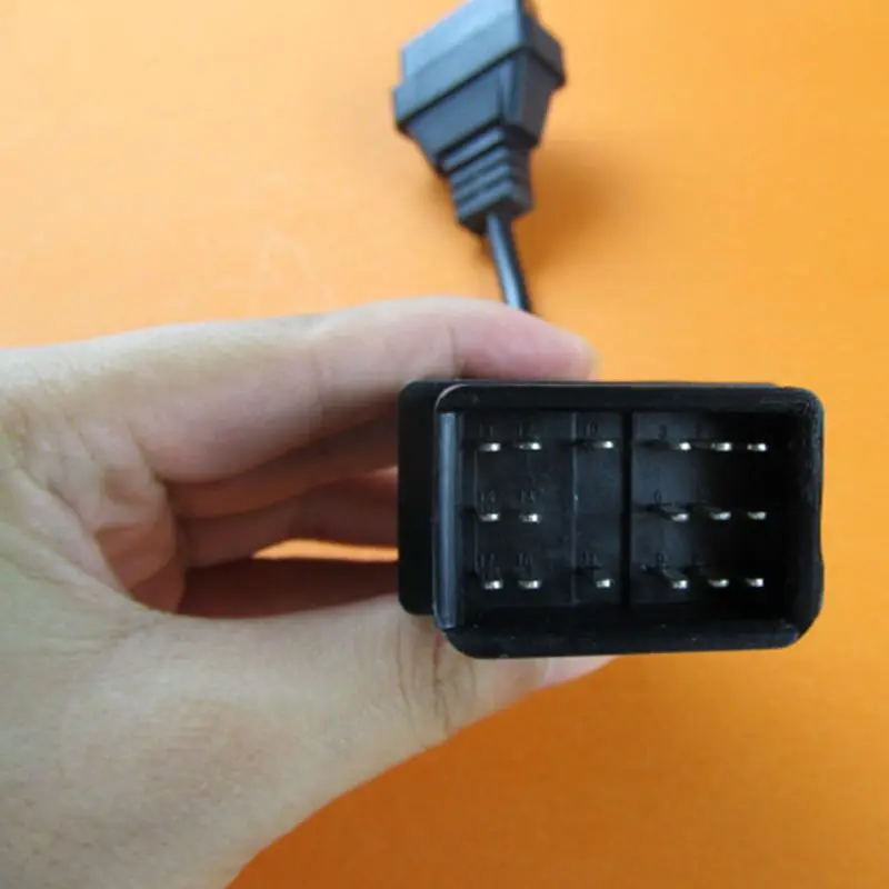 Диагностический адаптер с 17 на 16 контактов гнездо OBD2 для Toyota|diagnostic adapter|obd2