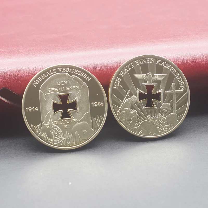 Ich Hatt Einen Kameraden Германия Niemals Vergessen Gold Challenge Token Памятная коллекция