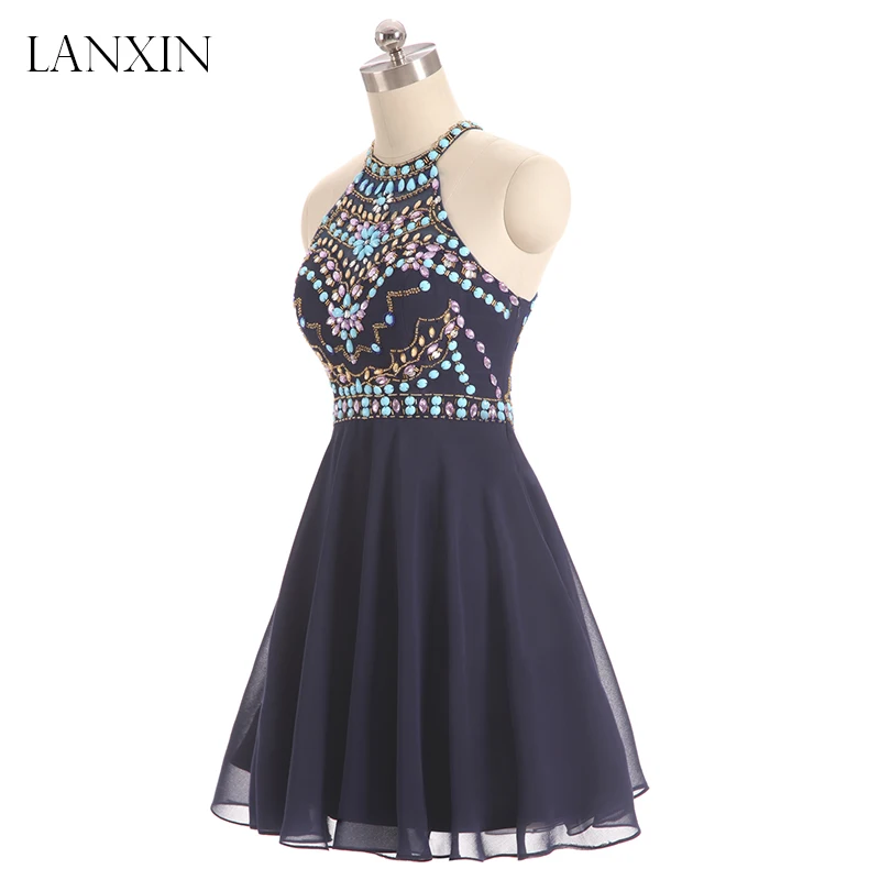 Короткие платья для девочек подростков платье выпускного бала из шифона с