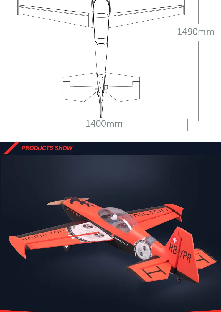 FMS 1400 мм 1,4 м Votec 322 V322 Аэробика 3D RC самолет 6S 4CH прочный EPO большая спортивная модель PNP самолет авиация Avion фиксированное крыло