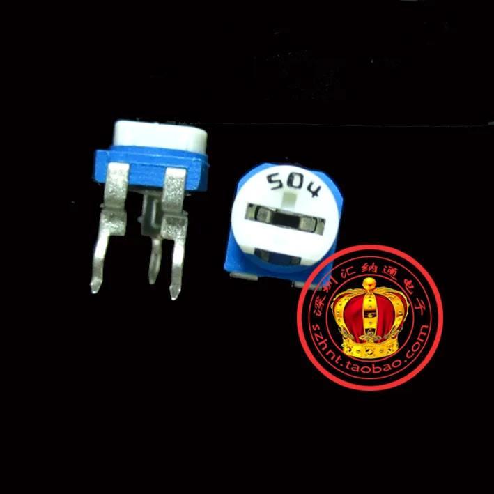 Новый RM065 504 (500 К) синий и белый горизонтальный уровня сопротивления регулируется