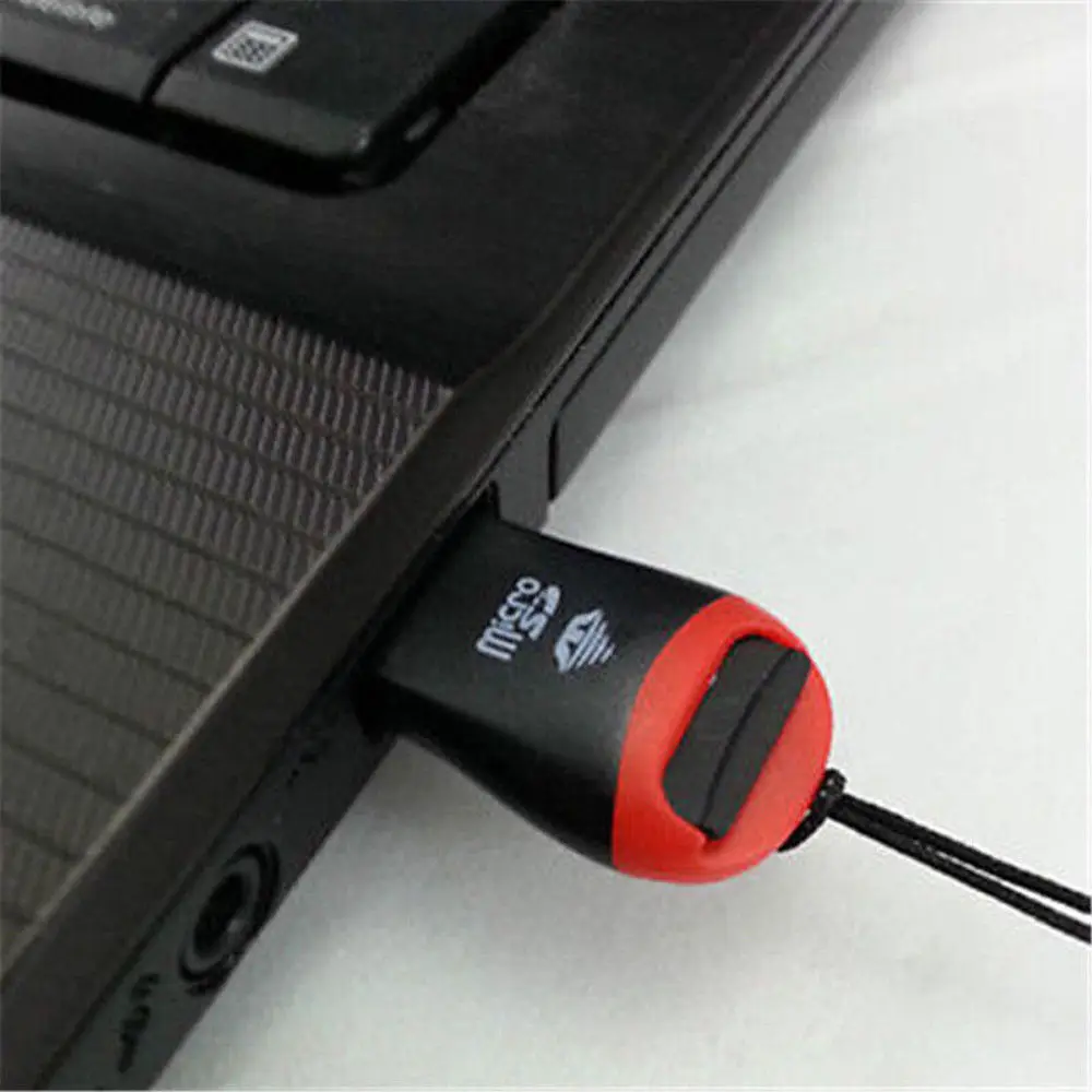 Best Price USB 2.0 Micro SD SDHC TF Flash Memory Card Reader Mini Adapter For Laptop 0.35 |