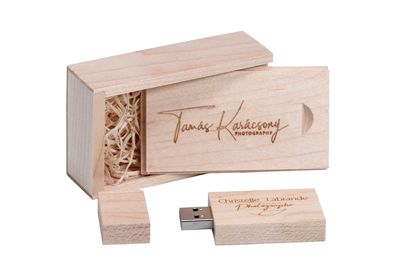 JASTER USB 3,0 клен квадратный деревянный usb+ push-pull box USB флэш-накопитель 4 ГБ 8 ГБ 16 ГБ 32 ГБ 64 Гб Внешняя память U диск