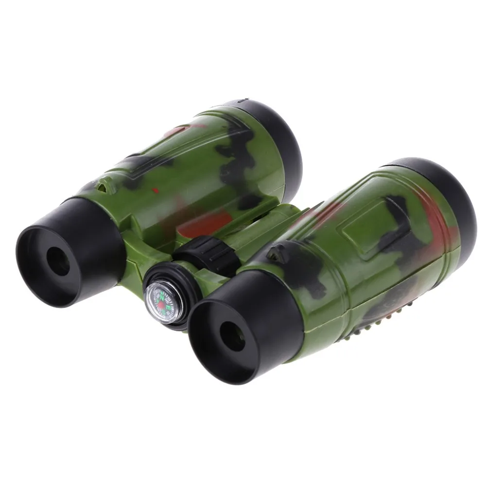 Детский складной уличный Мини бинокль телескоп камуфляжная игрушка детский