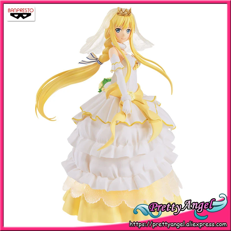 PrettyAngel подлинный Banpresto EXQ меч искусство онлайн: кодовый регистратор на свадьбу
