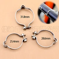 vintage fixed gear bike road bike stainless steel bicycle brake shift cable housing line clamp cable hoop