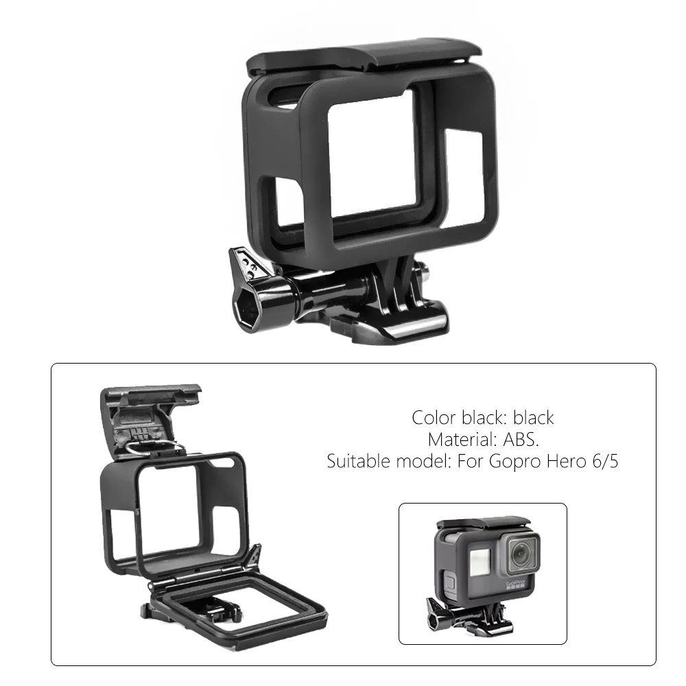 SnowHu для Gopro Hero 8 7 6 5 Аксессуары Водонепроницаемый защитный корпус чехол для дайвинга 45 м защитный для камеры Gopro Hero LD08