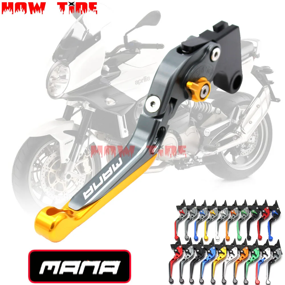 Выдвижные Тормозные Рычаги CNC для мотоцикла Aprilia MANA 850 GT 2007 2012 2008 2009 2000 2001 2002 2003 2004