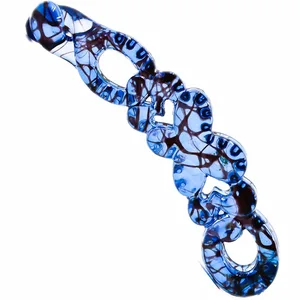 Пластиковая заколка для волос в форме бабочки, 9 см