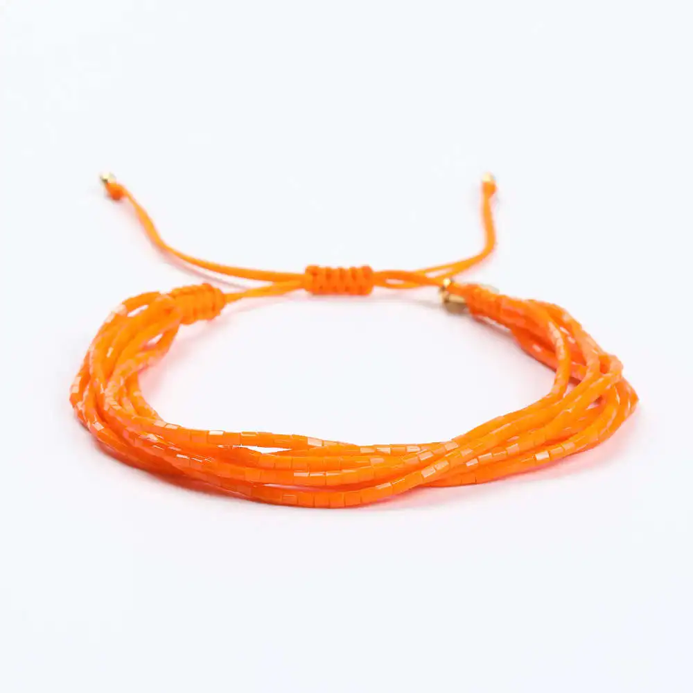 Go2boho MIYUKI браслет 8 wrap Pulseira Delicas бусины браслеты с подвесками коричневые OrangeJewelry для женщин ручной работы Плетение подарок Прямая поставка
