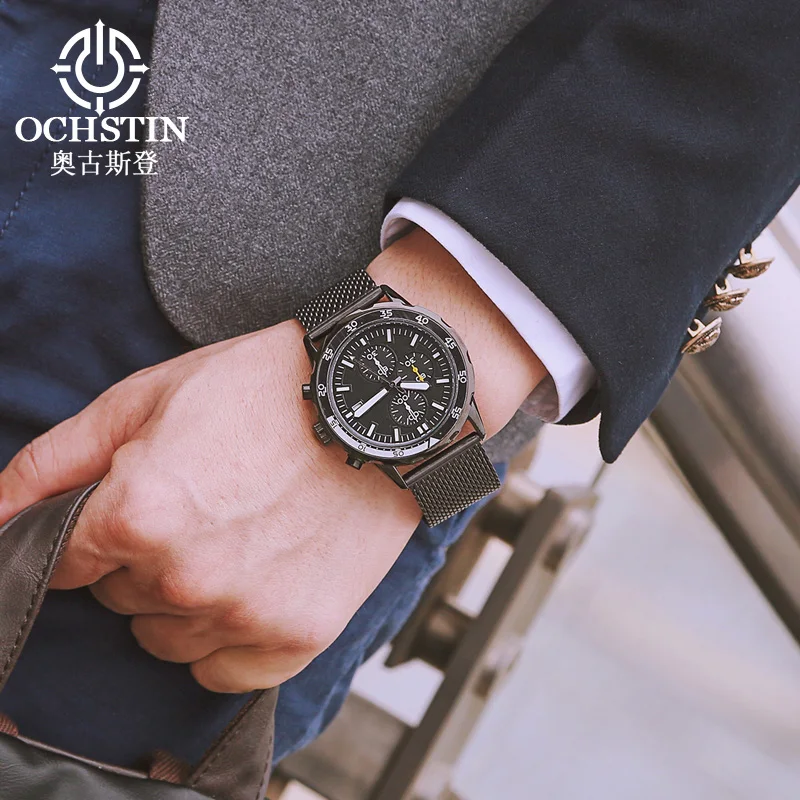 OCHSTIN 2019 модные спортивные часы для мужчин с Водонепроницаемый Аналоговый