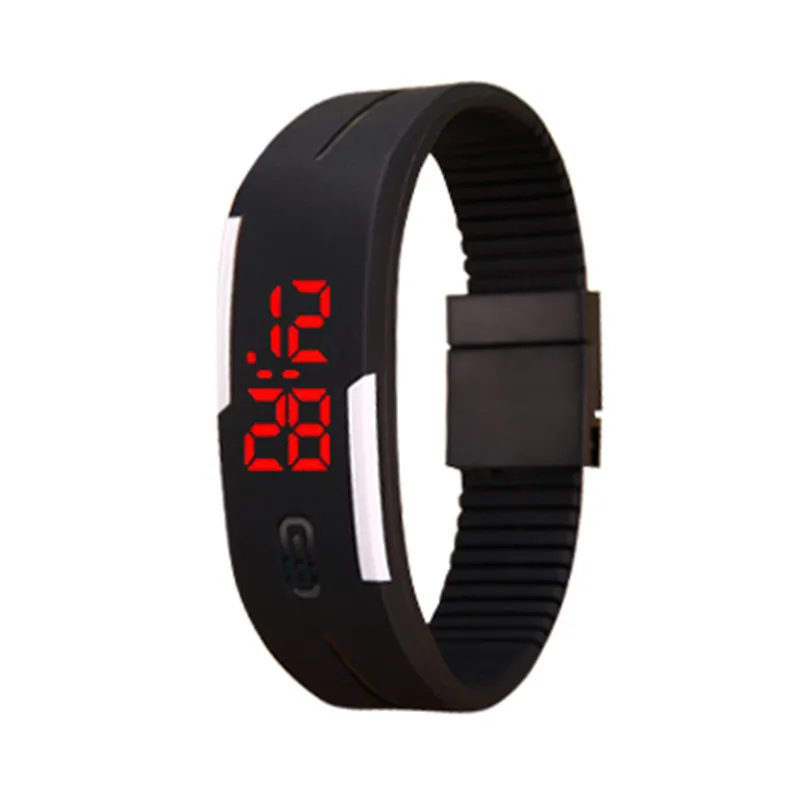 Для любителей Кореи мужские и женские часы светодиодные цифровые электронные